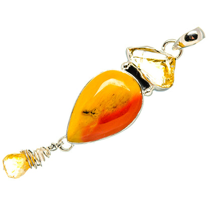 Mookaite Pendants handcrafted by Ana Silver Co - PD35535 - Photo 2