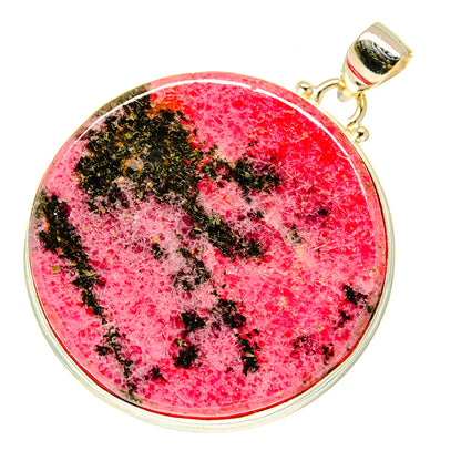 Rhodonite Pendants handcrafted by Ana Silver Co - PD3554