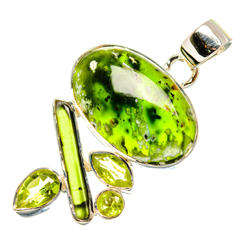Rainforest Opal Pendants handcrafted by Ana Silver Co - PD35540 - Photo 2