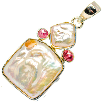 Mother Of Pearl Pendants handcrafted by Ana Silver Co - PD35549 - Photo 2
