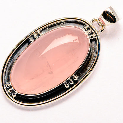 Rose Quartz Pendants handcrafted by Ana Silver Co - PD35558 - Photo 2