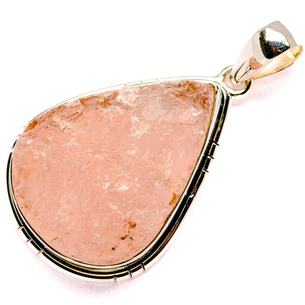 Rose Quartz Pendants handcrafted by Ana Silver Co - PD35563 - Photo 2