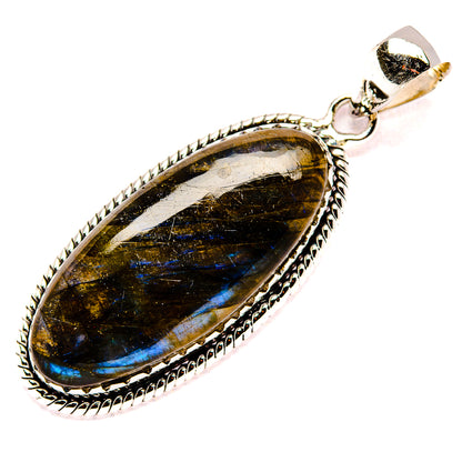 Labradorite Pendants handcrafted by Ana Silver Co - PD35566 - Photo 2