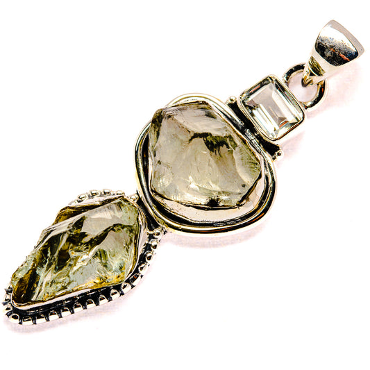 Green Amethyst Pendants handcrafted by Ana Silver Co - PD35571 - Photo 2