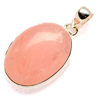 Rose Quartz Pendants handcrafted by Ana Silver Co - PD35576 - Photo 2