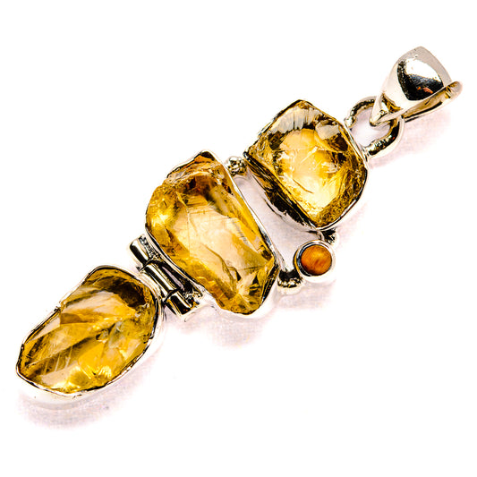 Citrine Pendants handcrafted by Ana Silver Co - PD35577 - Photo 2
