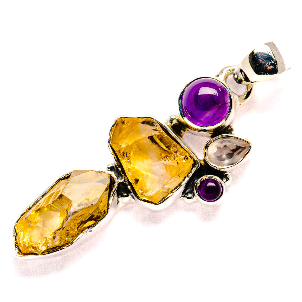 Citrine Pendants handcrafted by Ana Silver Co - PD35578 - Photo 2