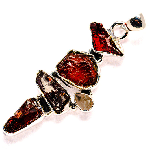 Garnet Pendants handcrafted by Ana Silver Co - PD35592 - Photo 2