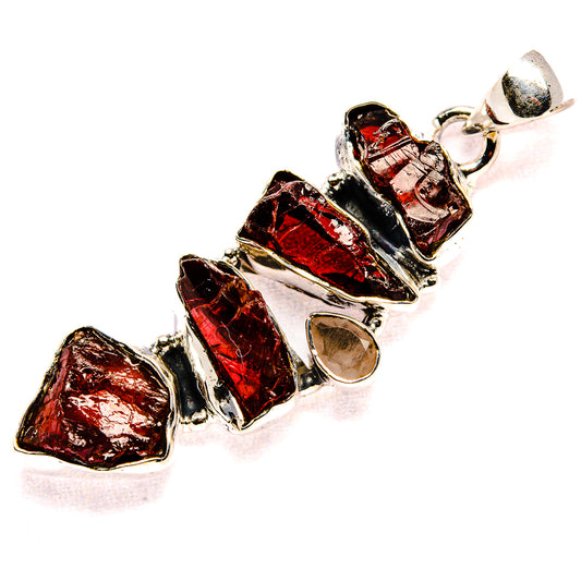 Garnet Pendants handcrafted by Ana Silver Co - PD35593 - Photo 2
