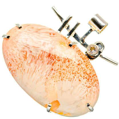 Scolecite Pendants handcrafted by Ana Silver Co - PD35610 - Photo 2
