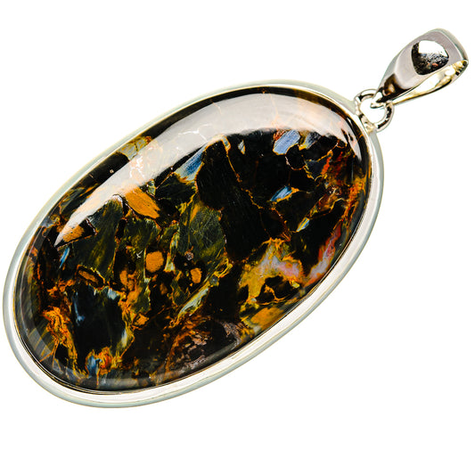 Pietersite Pendants handcrafted by Ana Silver Co - PD35611 - Photo 2