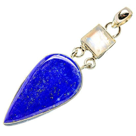 Lapis Lazuli Pendants handcrafted by Ana Silver Co - PD35621 - Photo 2