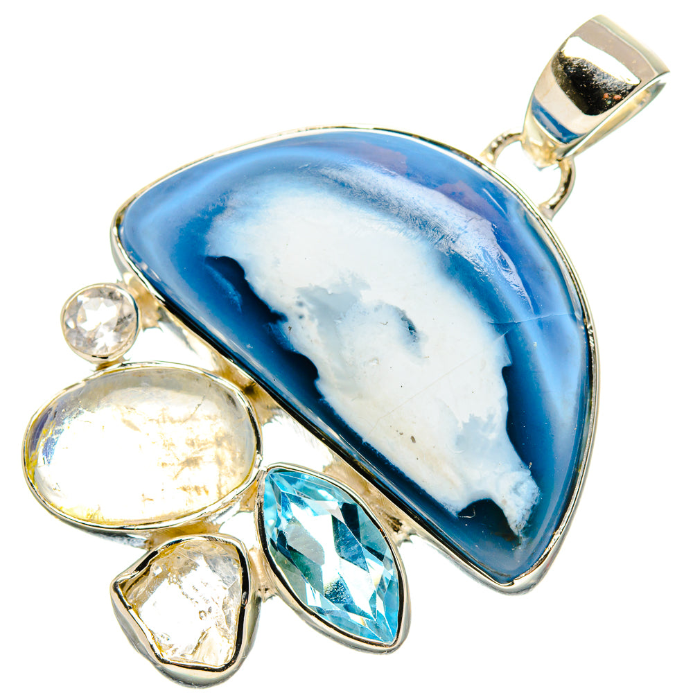Owyhee Opal Pendants handcrafted by Ana Silver Co - PD35626 - Photo 2