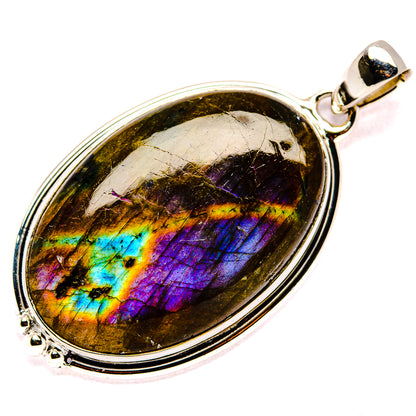 Labradorite Pendants handcrafted by Ana Silver Co - PD35645 - Photo 2