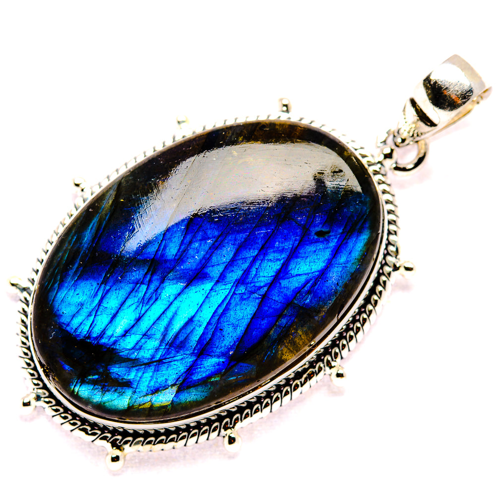 Labradorite Pendants handcrafted by Ana Silver Co - PD35646 - Photo 2