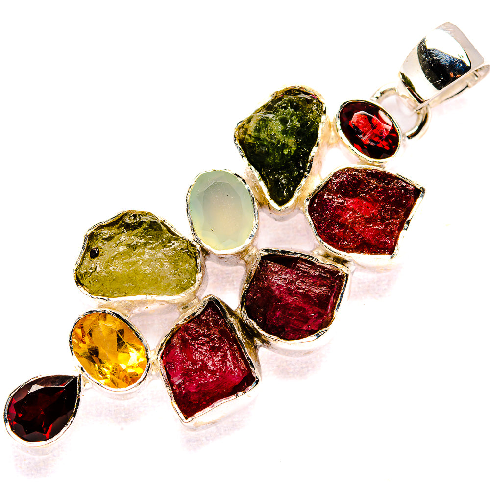 Garnet Pendants handcrafted by Ana Silver Co - PD35656 - Photo 2