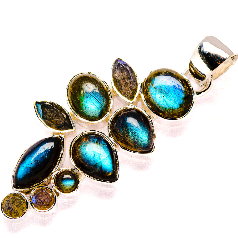 Labradorite Pendants handcrafted by Ana Silver Co - PD35661 - Photo 2