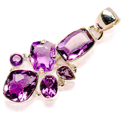Amethyst Pendants handcrafted by Ana Silver Co - PD35663 - Photo 2
