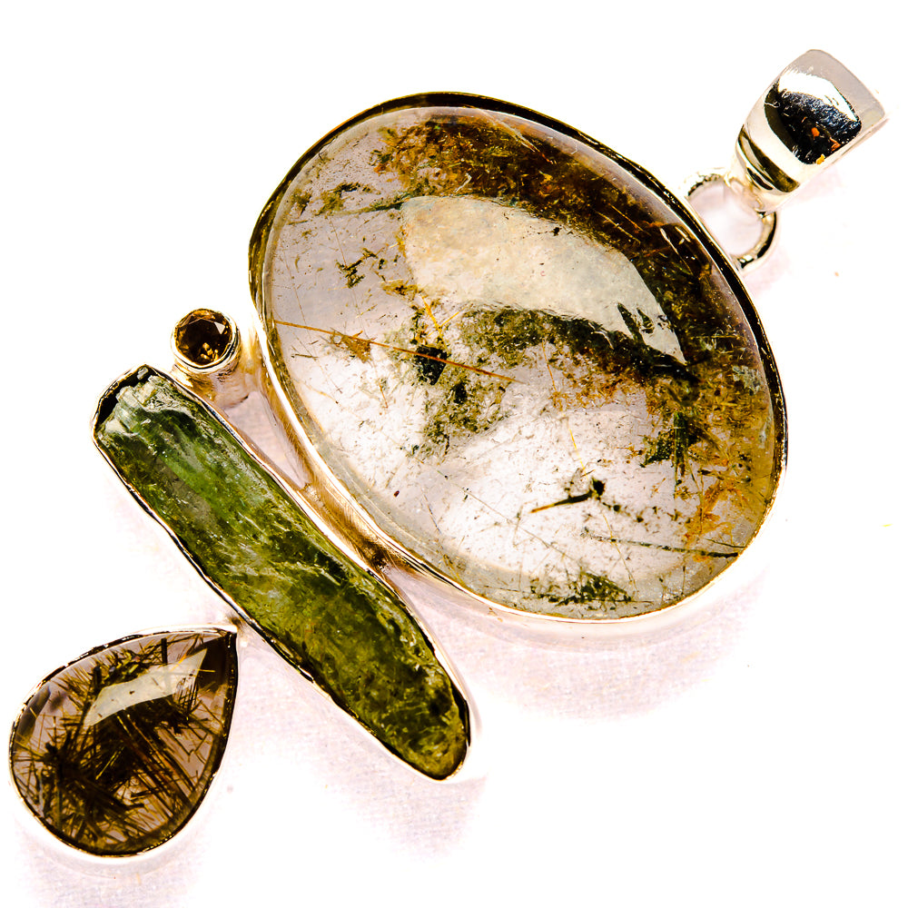 Prehnite Pendants handcrafted by Ana Silver Co - PD35665 - Photo 2