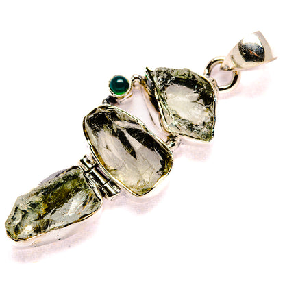 Green Amethyst Pendants handcrafted by Ana Silver Co - PD35667 - Photo 2
