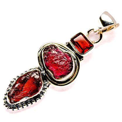 Garnet Pendants handcrafted by Ana Silver Co - PD35673 - Photo 2