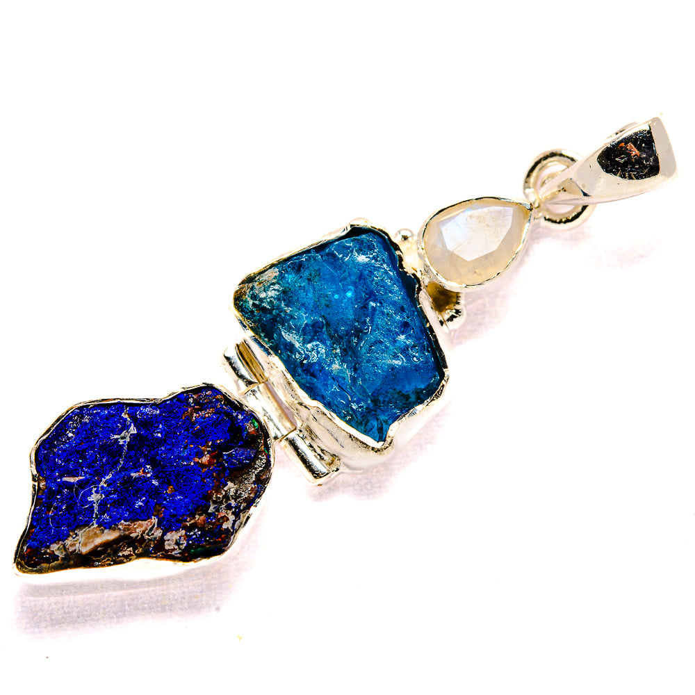 Lapis Lazuli Pendants handcrafted by Ana Silver Co - PD35676 - Photo 2