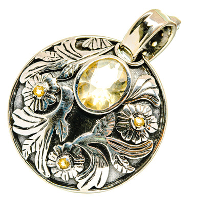 Citrine Pendants handcrafted by Ana Silver Co - PD3568