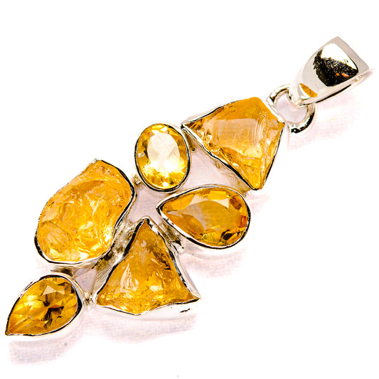 Citrine Pendants handcrafted by Ana Silver Co - PD35690 - Photo 2