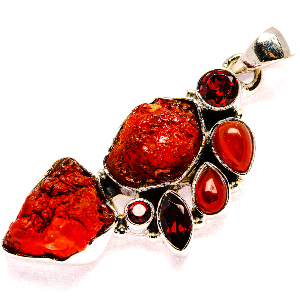 Garnet Pendants handcrafted by Ana Silver Co - PD35702 - Photo 2