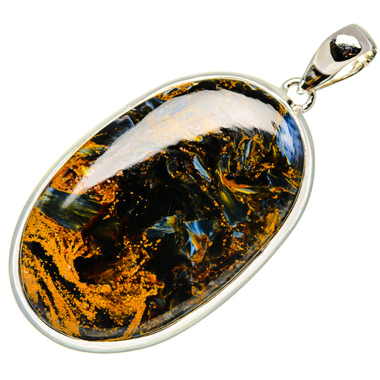 Pietersite Pendants handcrafted by Ana Silver Co - PD35705 - Photo 2