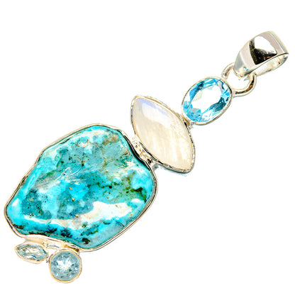 Turquoise Pendants handcrafted by Ana Silver Co - PD35724 - Photo 2