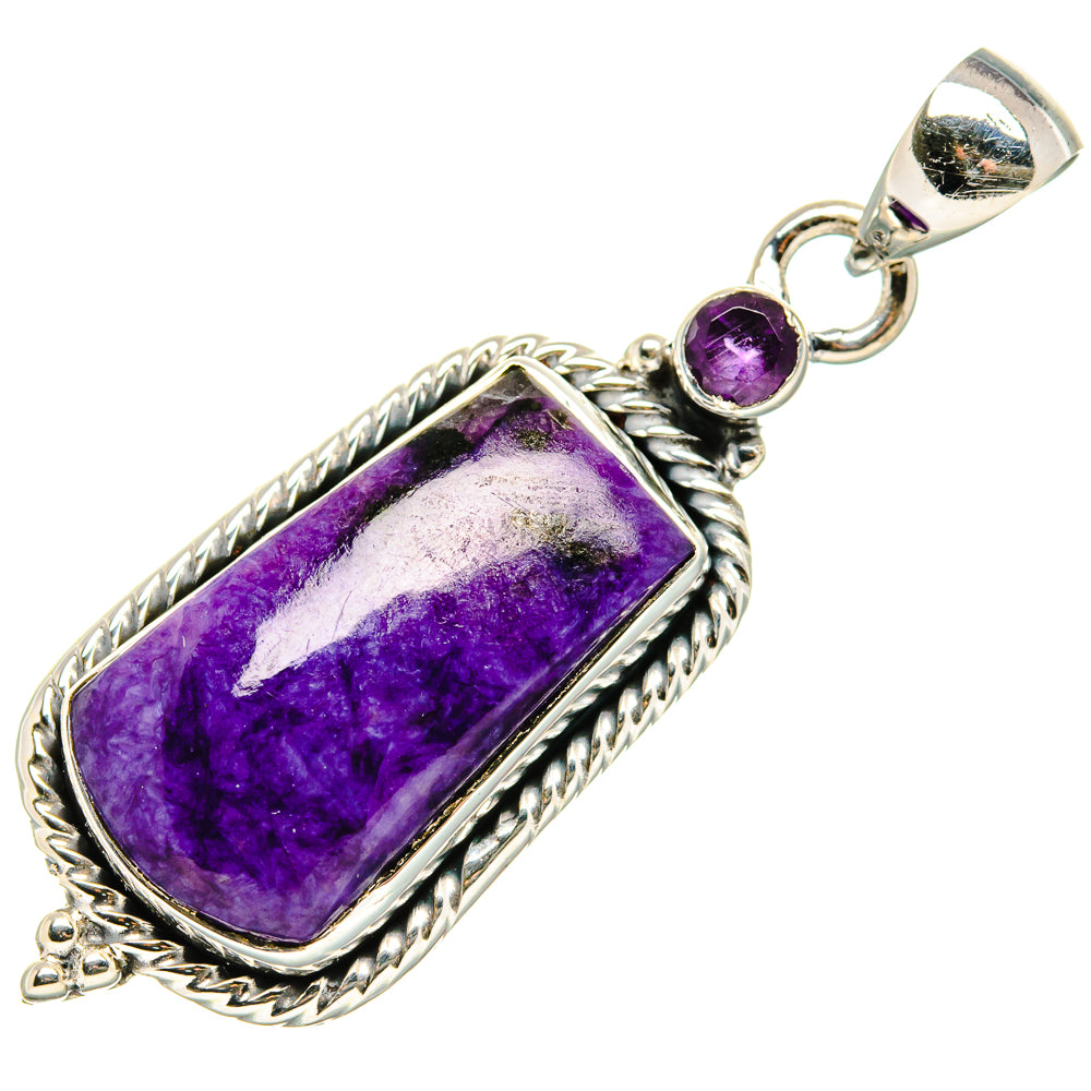 Charoite Pendants handcrafted by Ana Silver Co - PD35734 - Photo 2