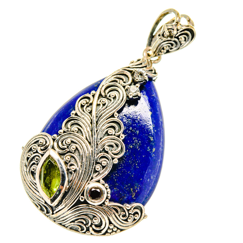 Lapis Lazuli Pendants handcrafted by Ana Silver Co - PD3574