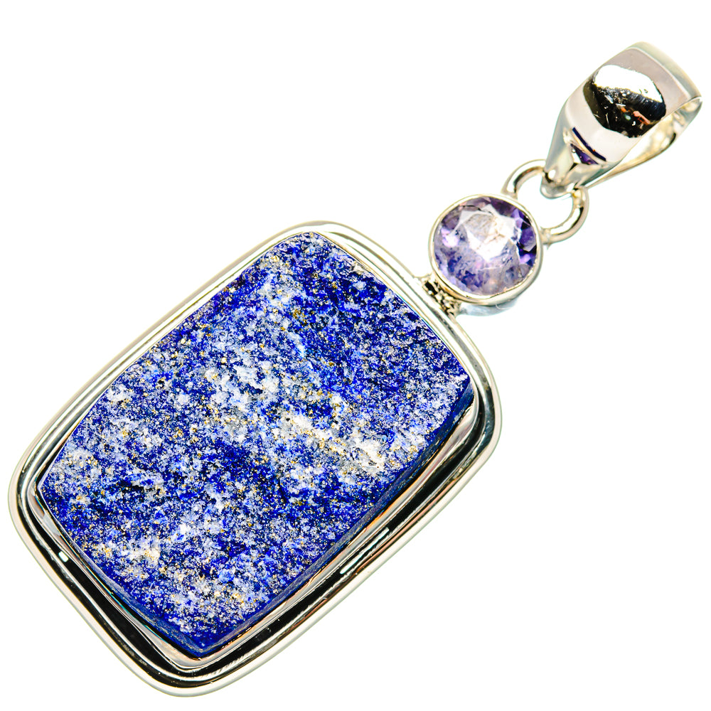 Lapis Lazuli Pendants handcrafted by Ana Silver Co - PD35743 - Photo 2