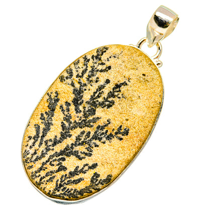 Germany Psilomelane Dendrite Pendants handcrafted by Ana Silver Co - PD3575