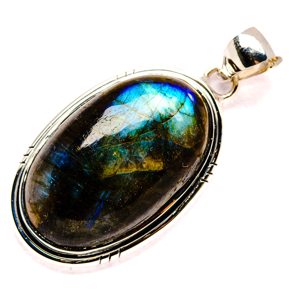 Labradorite Pendants handcrafted by Ana Silver Co - PD35753 - Photo 2