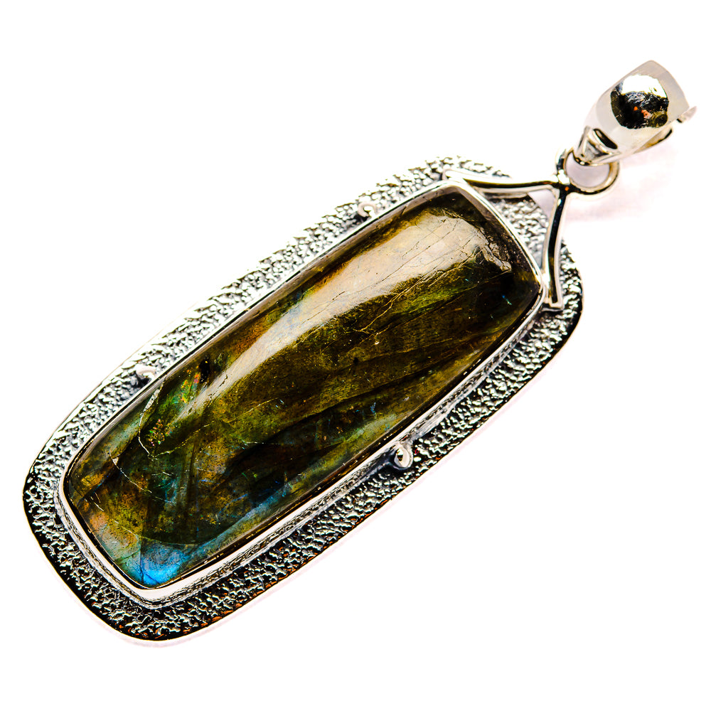 Labradorite Pendants handcrafted by Ana Silver Co - PD35754 - Photo 2