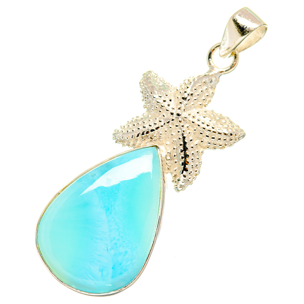 Larimar Pendants handcrafted by Ana Silver Co - PD3576