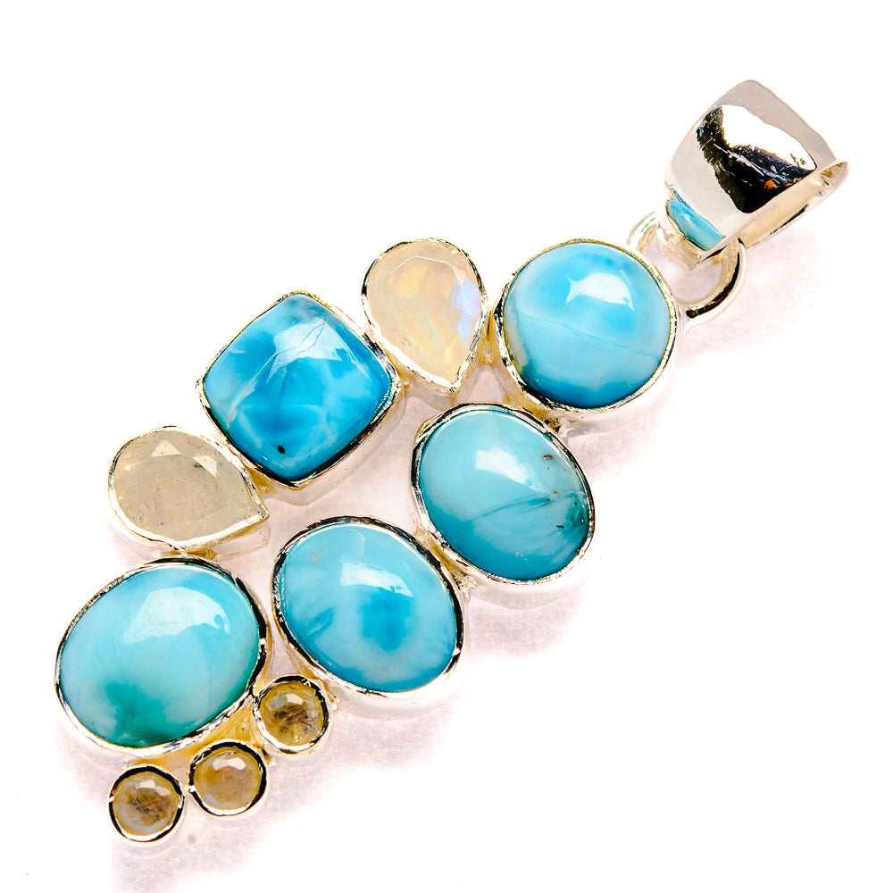Larimar Pendants handcrafted by Ana Silver Co - PD35764 - Photo 2