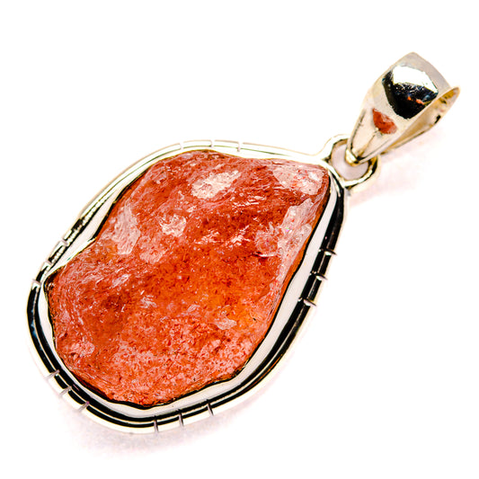 Sunstone Pendants handcrafted by Ana Silver Co - PD35765 - Photo 2
