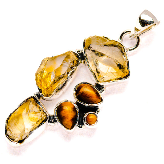 Citrine Pendants handcrafted by Ana Silver Co - PD35768 - Photo 2