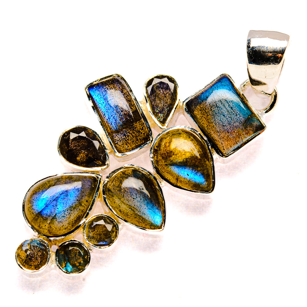 Labradorite Pendants handcrafted by Ana Silver Co - PD35775 - Photo 2