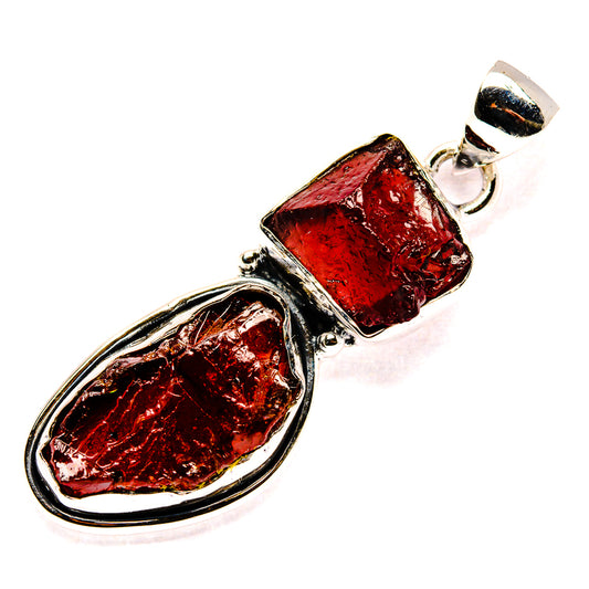 Garnet Pendants handcrafted by Ana Silver Co - PD35785 - Photo 2
