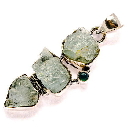 Aquamarine Pendants handcrafted by Ana Silver Co - PD35787 - Photo 2