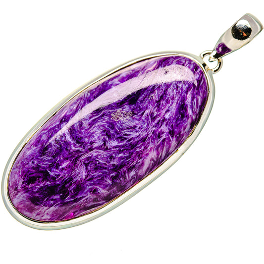 Charoite Pendants handcrafted by Ana Silver Co - PD35802 - Photo 2