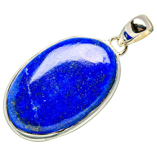 Lapis Lazuli Pendants handcrafted by Ana Silver Co - PD35812 - Photo 2