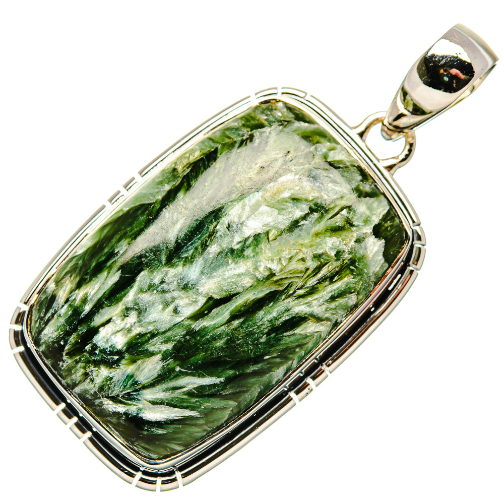 Seraphinite Pendants handcrafted by Ana Silver Co - PD35814 - Photo 2