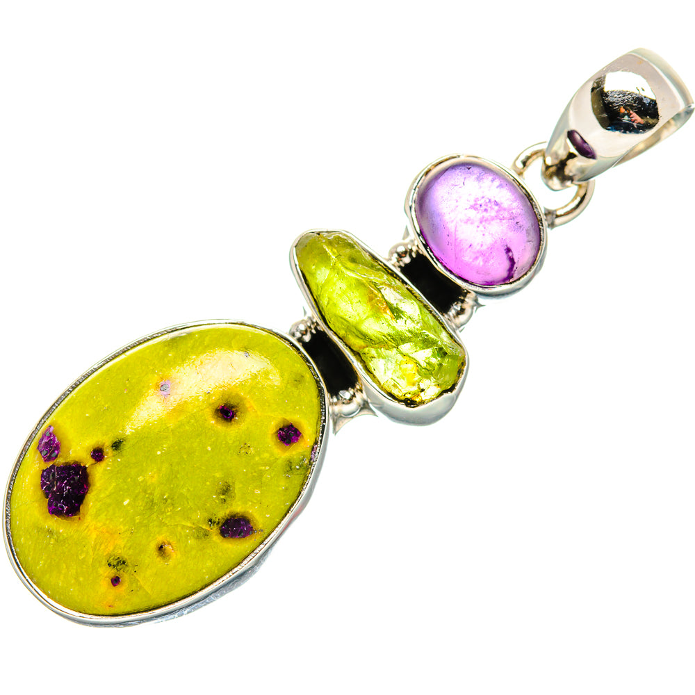 Atlantisite Pendants handcrafted by Ana Silver Co - PD35817 - Photo 2