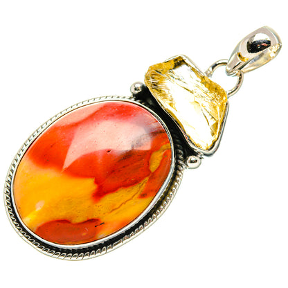 Mookaite Pendants handcrafted by Ana Silver Co - PD35824 - Photo 2