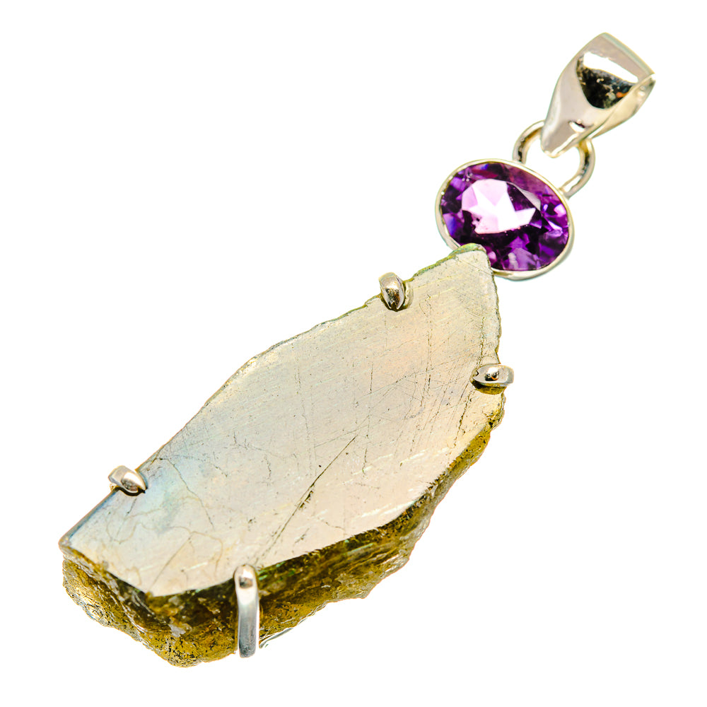 Labradorite Pendants handcrafted by Ana Silver Co - PD3584